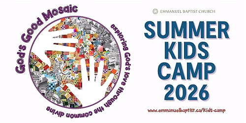God's Good Mosaic: Summer Kids Camp 2026