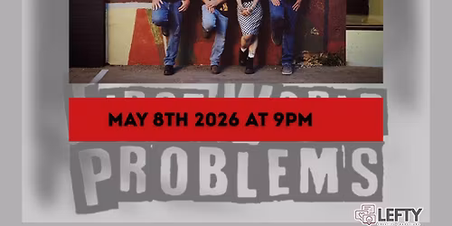 First World Problems live @ Pop's & Ruby