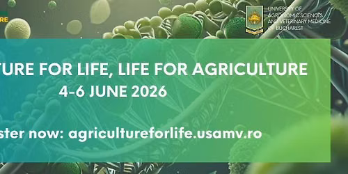 Agriculture for Life, Life for Agriculture