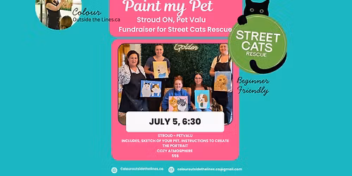 Paint your Pet - Fundraiser Stroud ON
