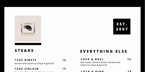 MONTHLY STEAK NIGHT @THE KATZ(VICTORIA)