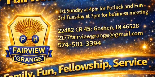 Grange Business meeting