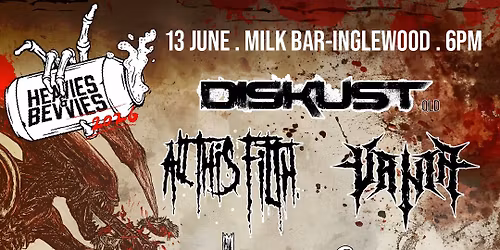 Heavies & Bevvies 2026 - Brought to you by Otherside Brewing Co.