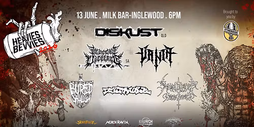 Heavies & Bevvies 2026 - Brought to you by Otherside Brewing Co.