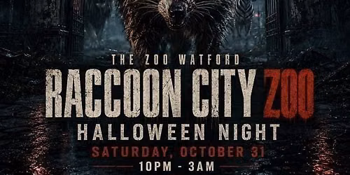 Halloween special - Welcome to Raccoon city zoo