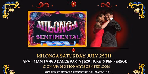 Milonga Sentimental with DJ Gustavo Hornos