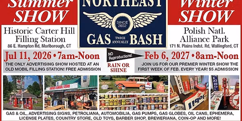Northeast Gas Bash summer Show, Jul 11, 2026