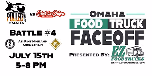 Omaha Food Truck Faceoff Battle #4: Pulled BBQ vs C'est la Crepe