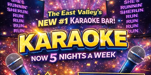 Tuesday Night KARAOKE at Natalies Bar & Billiards in Gilbert, AZ with DJ Rocke