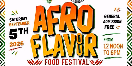 AFROFLAVOR FOOD FESTIVAL