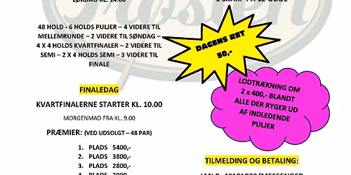 Tr\u00f8sten makkerturnering uge 20