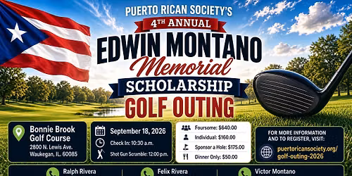 Edwin Montano Memorial Scholarship Golf Outing