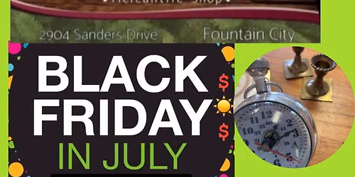 July BLACK FRIDAY 2026 Deals @ The Mercantile