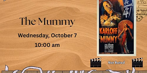 Boris Karloff stars in "The Mummy"