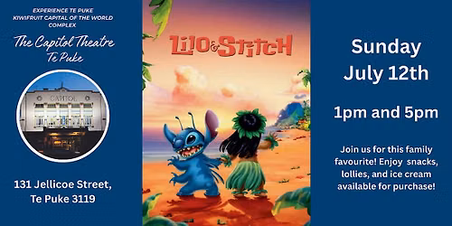 Lilo & Stitch - Screening at the Capitol Theatre
