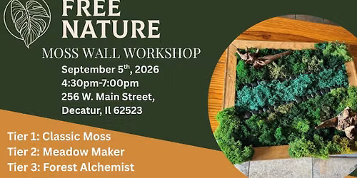 Moss Wall Workshop