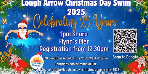 The 25th Annual Lough Arrow Christmas Day Swim