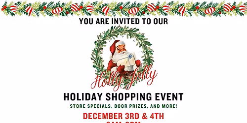 \ud83c\udf84 Holiday Shopping Event \ud83c\udf85\ud83c\udffc\ud83c\udf81