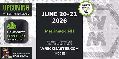 Merrimack, NH Level 2\/3 June 20-21, 2026
