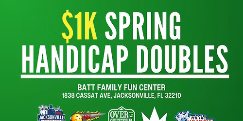 $1K SPRING HANDICAP DOUBLES - April 12th