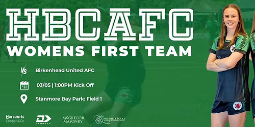 HBCAFC Womens First Team VS Birkenhead United AFC 