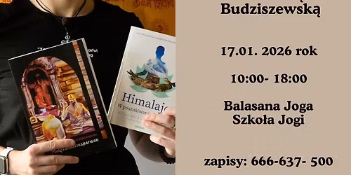 Pranajama- harmonia cia\u0142a, umys\u0142u i energii- warsztat stacjonarny z dr Nin\u0105 Budziszewsk\u0105