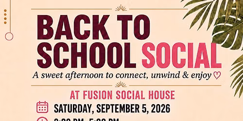 Back To School Mom Social