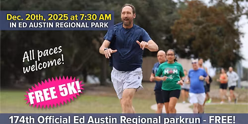 174th Official Ed Austin Regional parkrun (Jacksonville, FL)