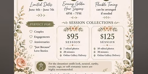 Intimate Garden Sessions 