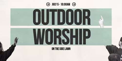 Outdoor Worship Service