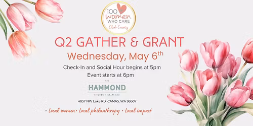 Q2 Gather & Grant Event - 100 Women Who Care Clark County 