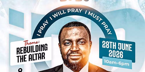 iPRAY 2026 \u2014 Rebuilding The Altar -\u2010 Free Event
