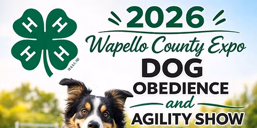 2026 Wapello County 4-H Dog Obedience and Agility Show