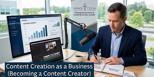 Content Creation as a Business (Becoming a Content Creator)