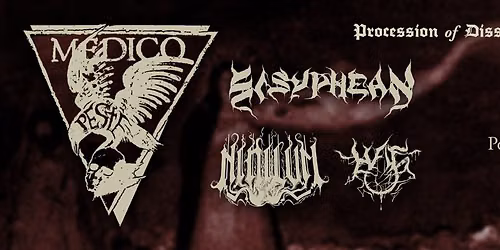 MEDICO PESTE \u2022 SISYPHEAN (LT) \u2022 NIHILVM \u2022 HAG | 20.11.2026 | Pozna\u0144 - Pod Minog\u0105