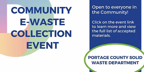 Portage County: Recycle Your Electronics  - Open To The Public!