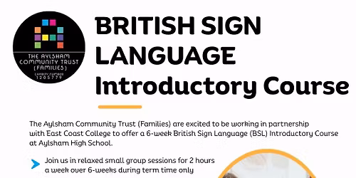 British Sign Language (BSL) Introductory 6-Week Course