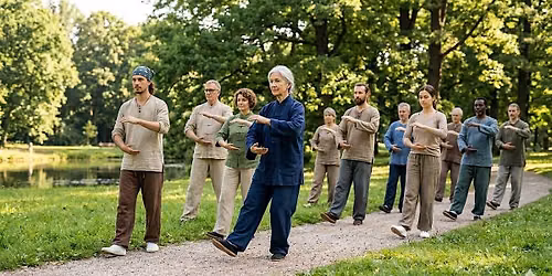 TaiChi Walking Moving Meditation in the Open Air