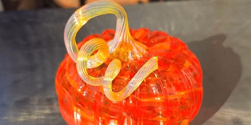 Glass Blown Pumpkin 1-Hour Workshop (Oct 14 & Oct 21) 