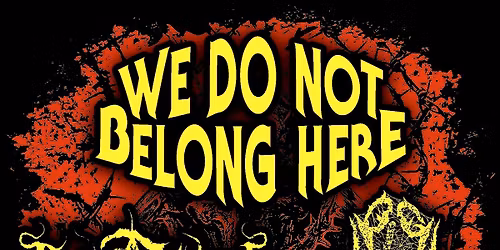 We Do Not Belong Here | Golgothan (LA) | Pig Sticker
