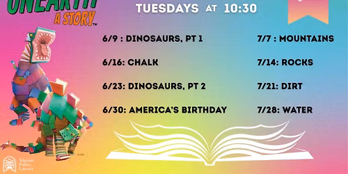 Summer Story Time at the Algoma Public Library