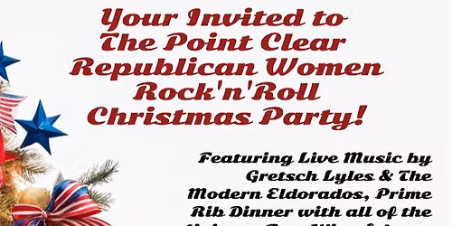 Point Clear Republican Women Rock 'n' Roll Christmas Party 