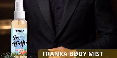 launching Franka Body Mist " SANG ADAM "