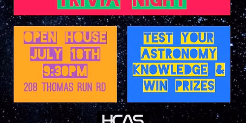 HCAS Open House \u2728\ud83e\ude90\ud83c\udf13\ud83d\udd2d