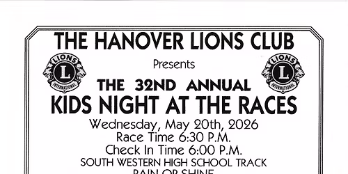 32nd annual Kids Night at the Races