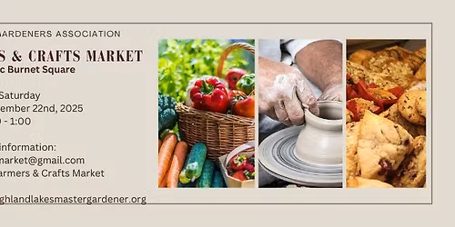 Burnet Farmer's & Crafts Market 