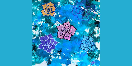 Messy Wearable Art Camp- Abstract Flowers Day @ Happily Painted Studio