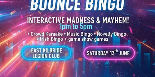 East Kilbride - Daytime Clubland Bingo