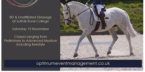 British Dressage & Unaffiliated Dressage - Preliminary to Advanced Medium