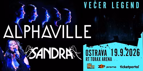 Alphaville & Sandra - Ve\u010der Legend | Ostrava